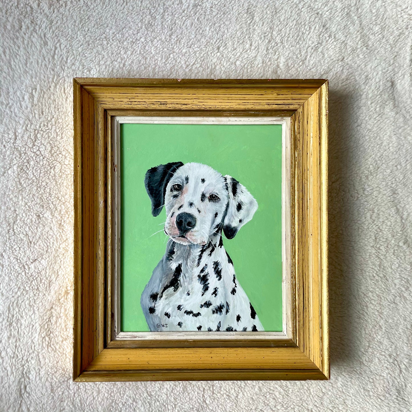 Schilderij Dalmatiër