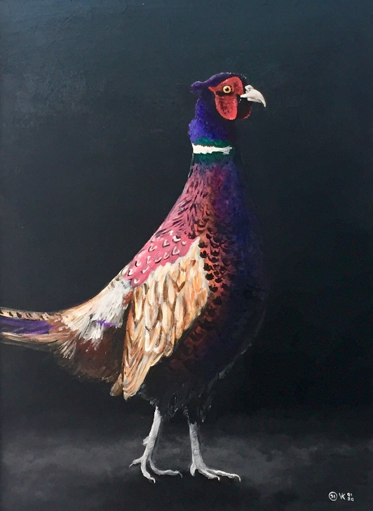 Schilderij Fazant