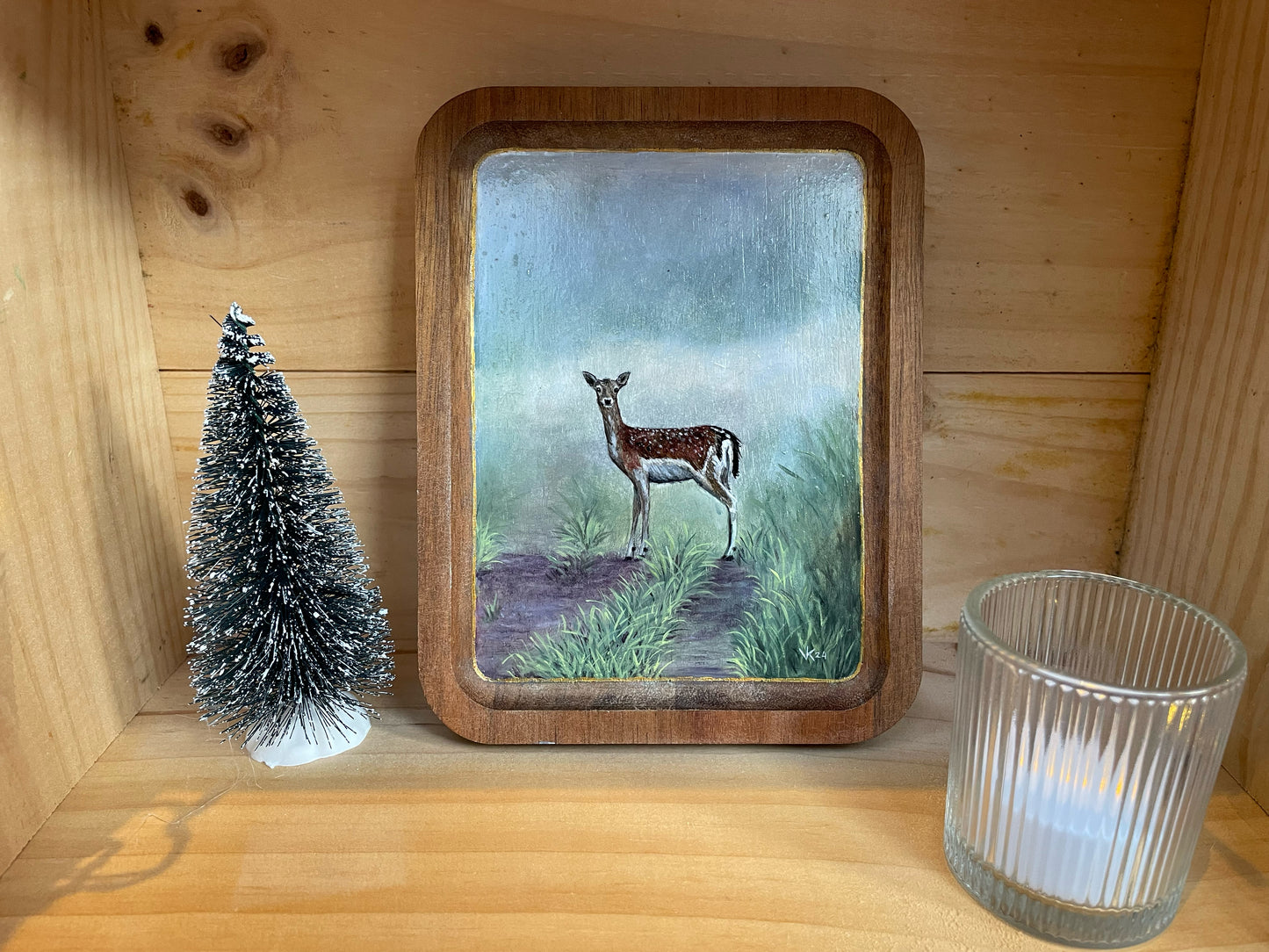 Schilderij Hert 3