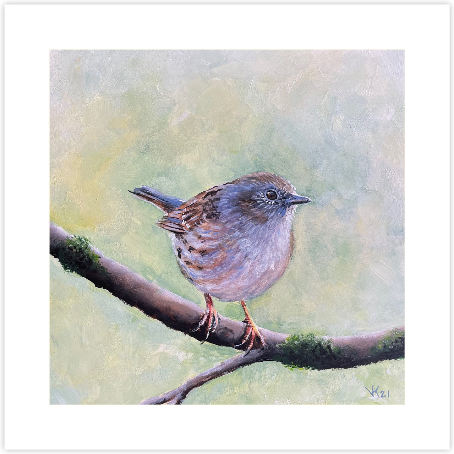 Artcard Heggenmus (B)