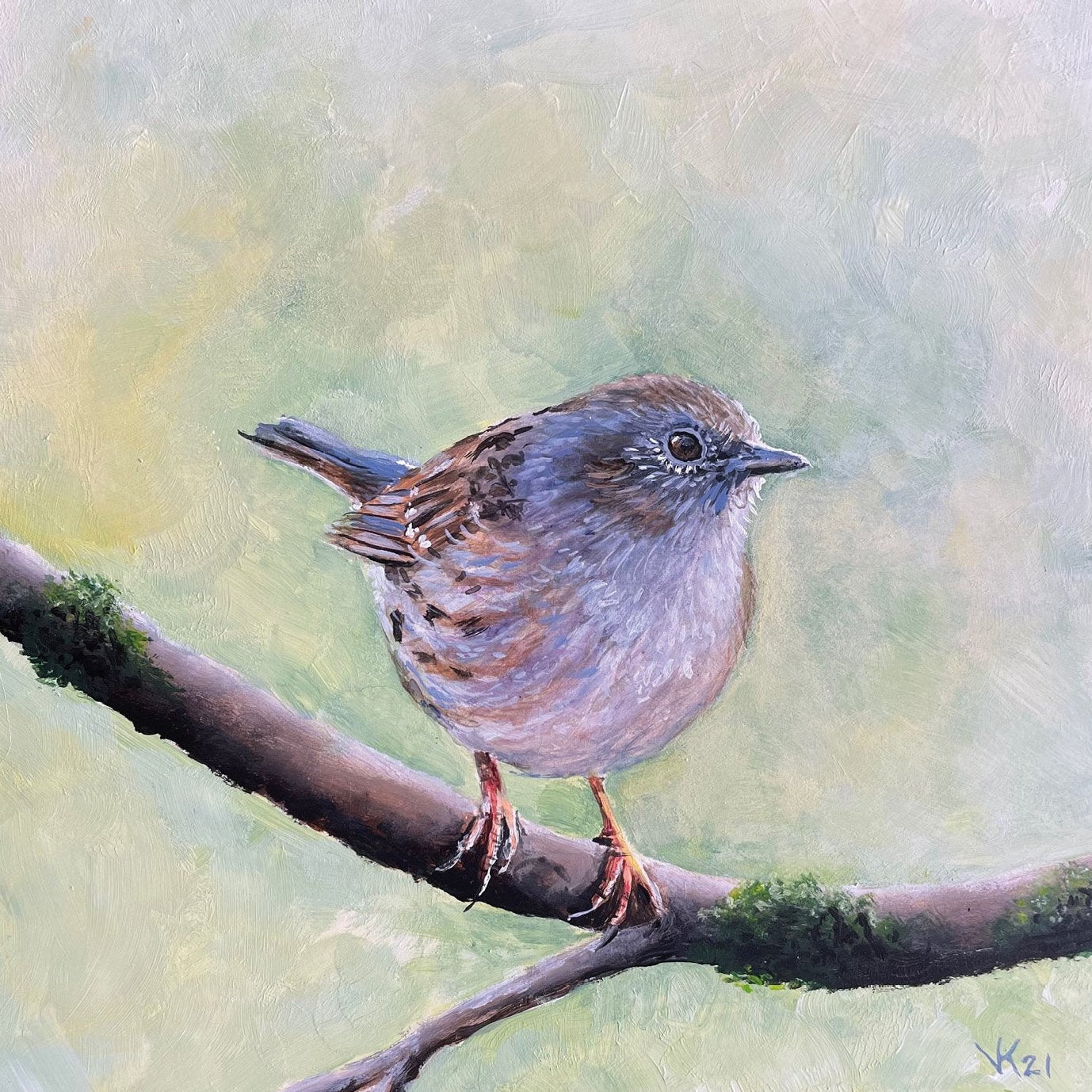 Artcard Heggenmus (B)