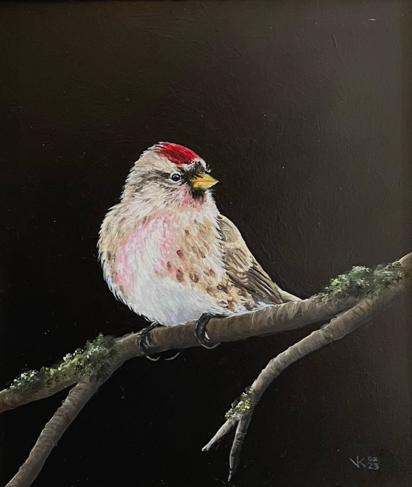 Schilderij Kleine barmsijs