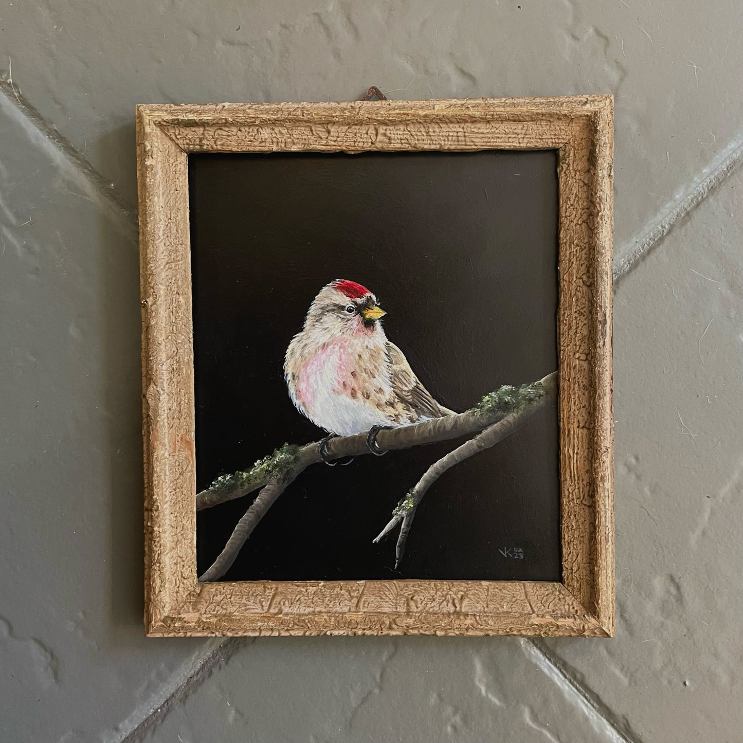 Schilderij Kleine barmsijs