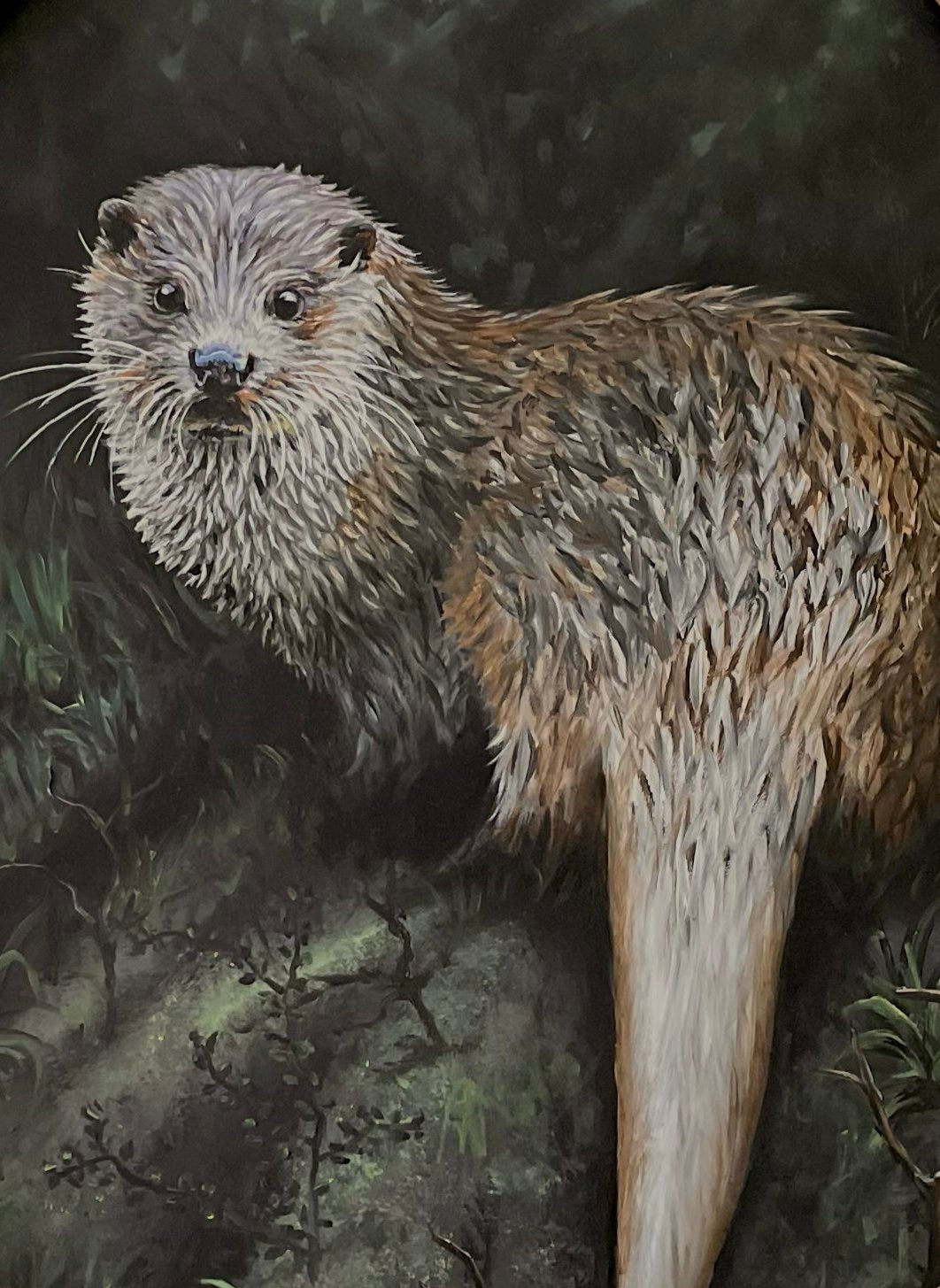 Schilderij Otter