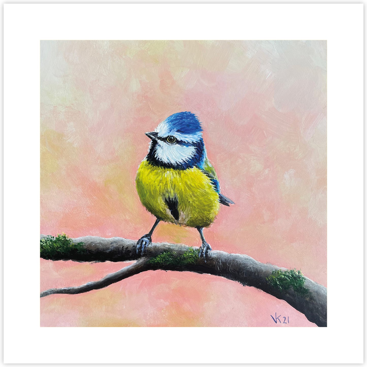 Artcard Pimpelmees (B)