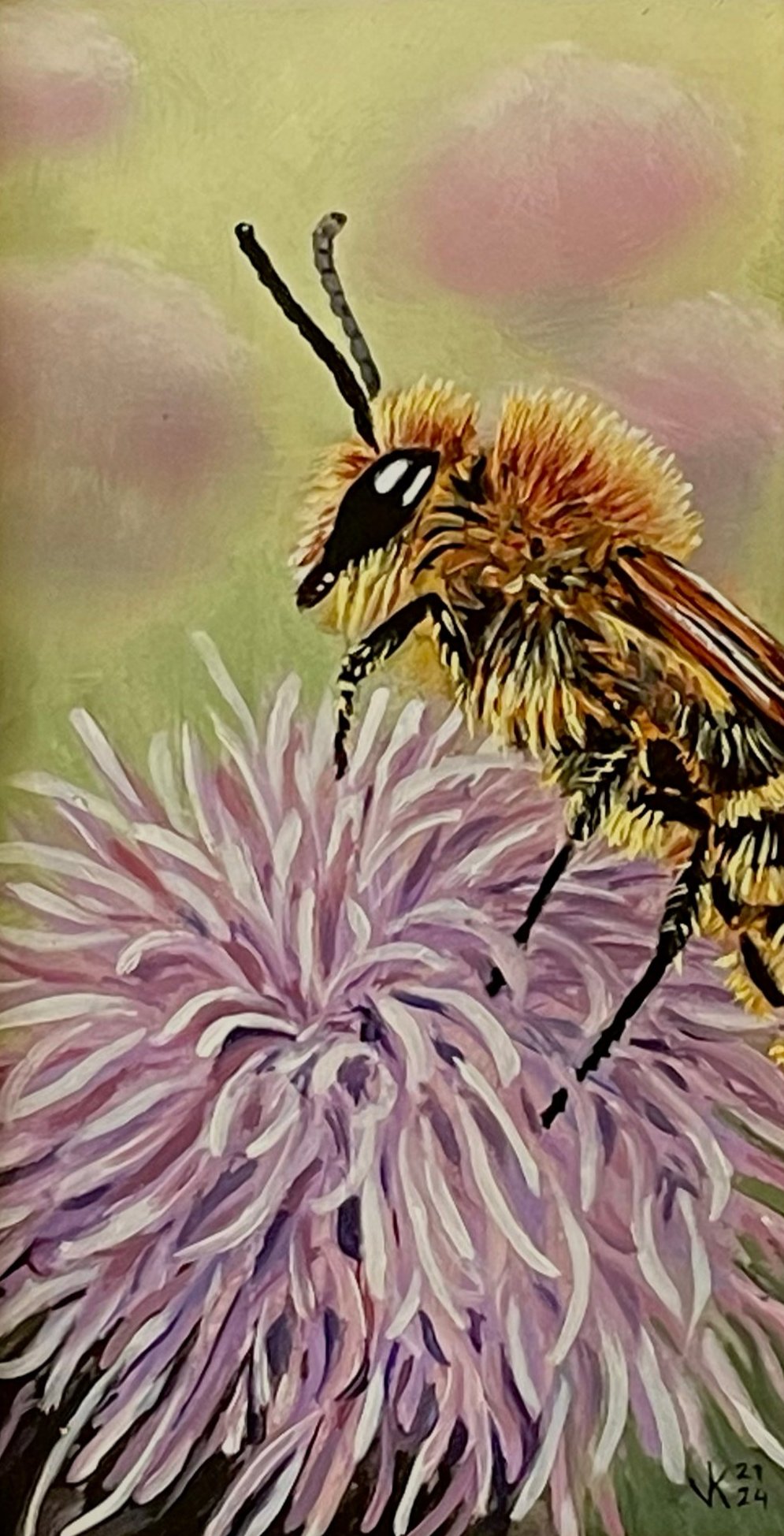 Schilderij Schorzijdebij