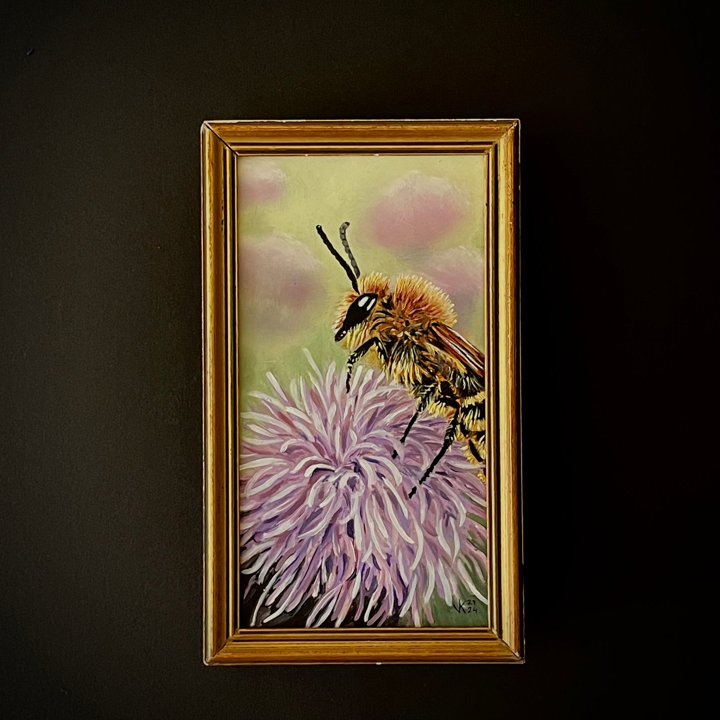 Schilderij Schorzijdebij