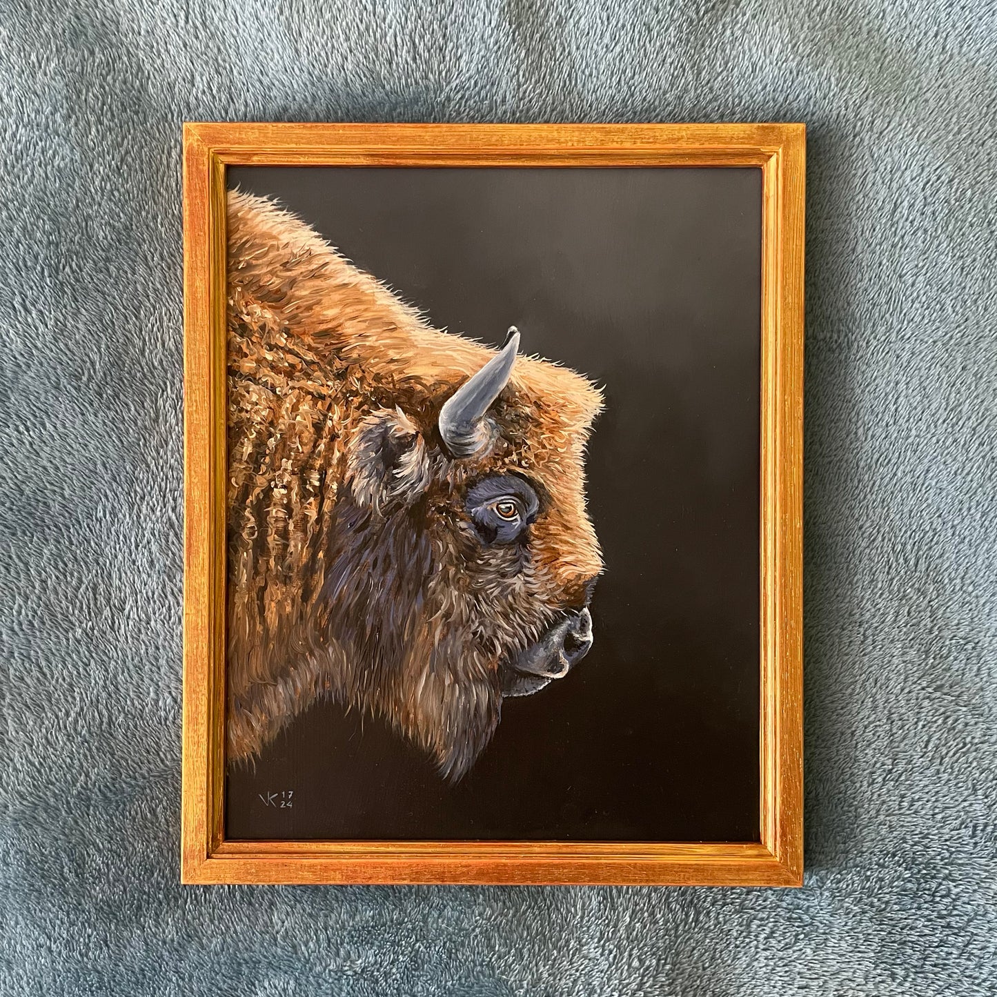 Schilderij Wisent