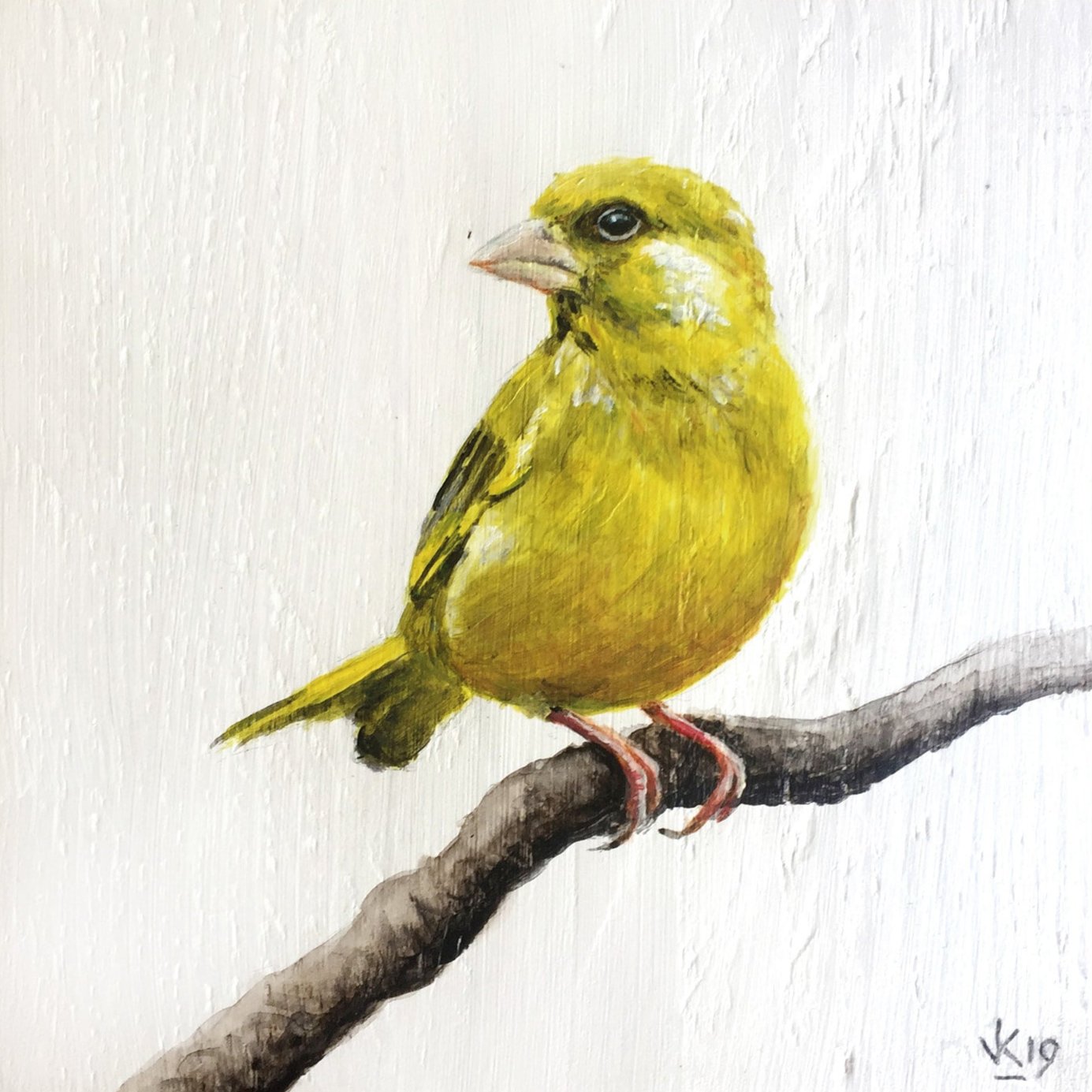 Artcard Groenling
