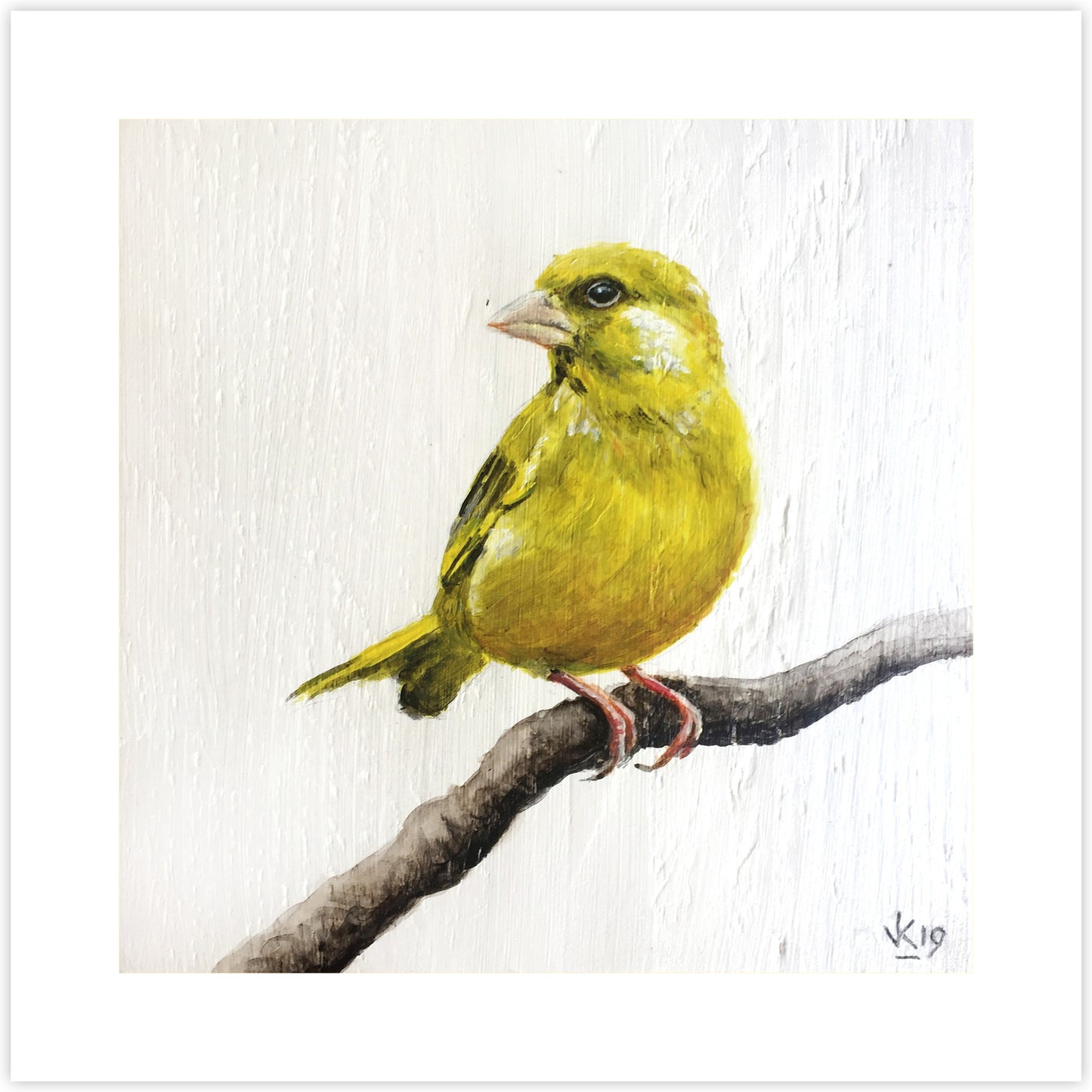 Artcard Groenling