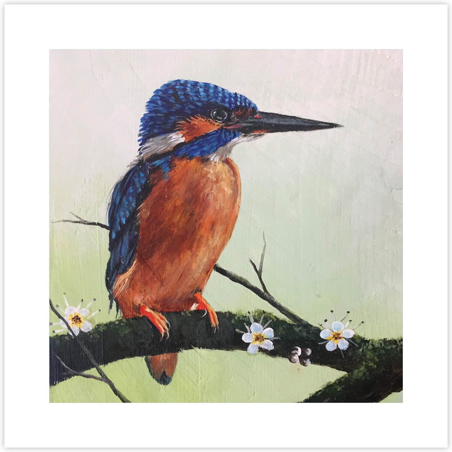 Artcard IJsvogel (B)