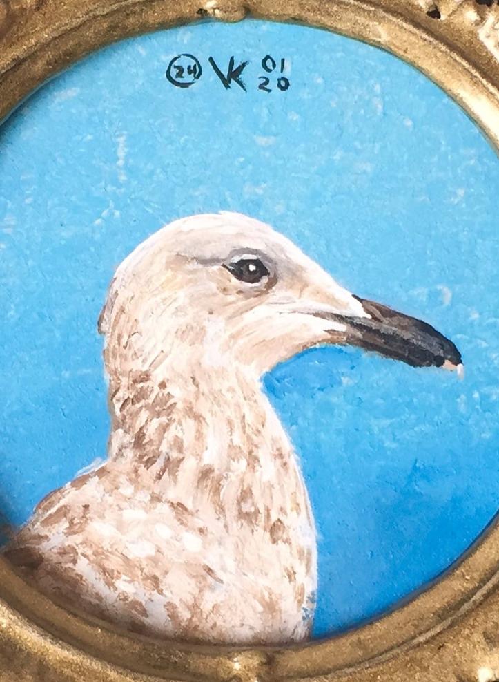 Schilderij Meeuw