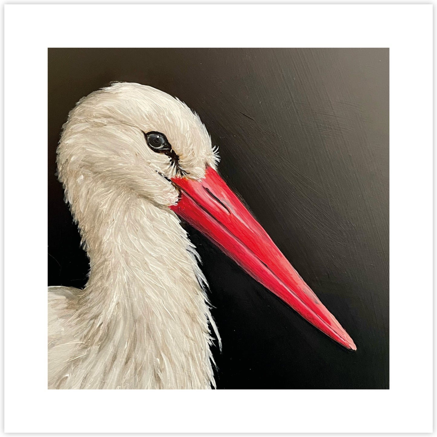 Artcard Ooievaar