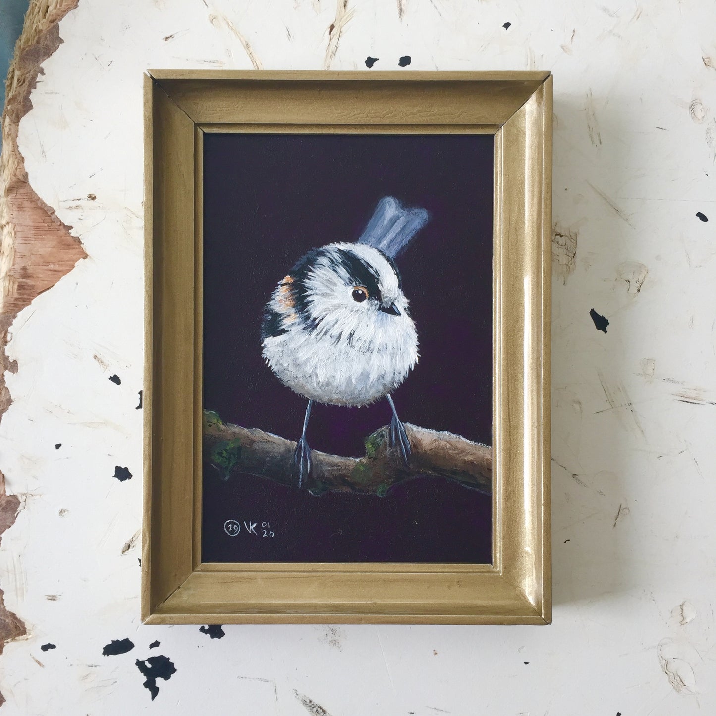Schilderij Staartmees
