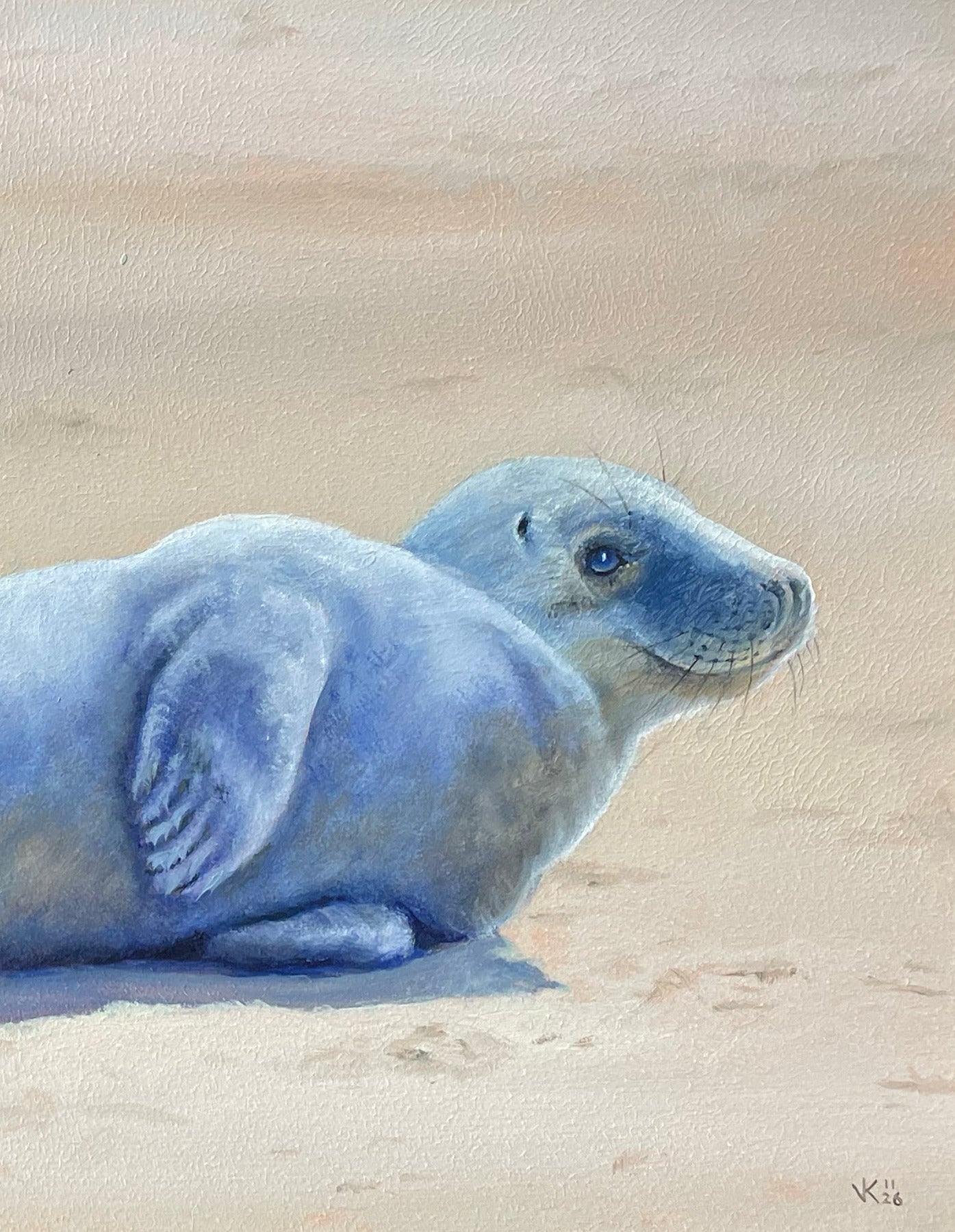 Schilderij Zeehond - 11