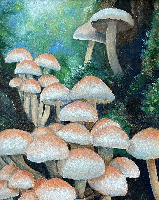 Schilderij Gewone zwavelkop - 12