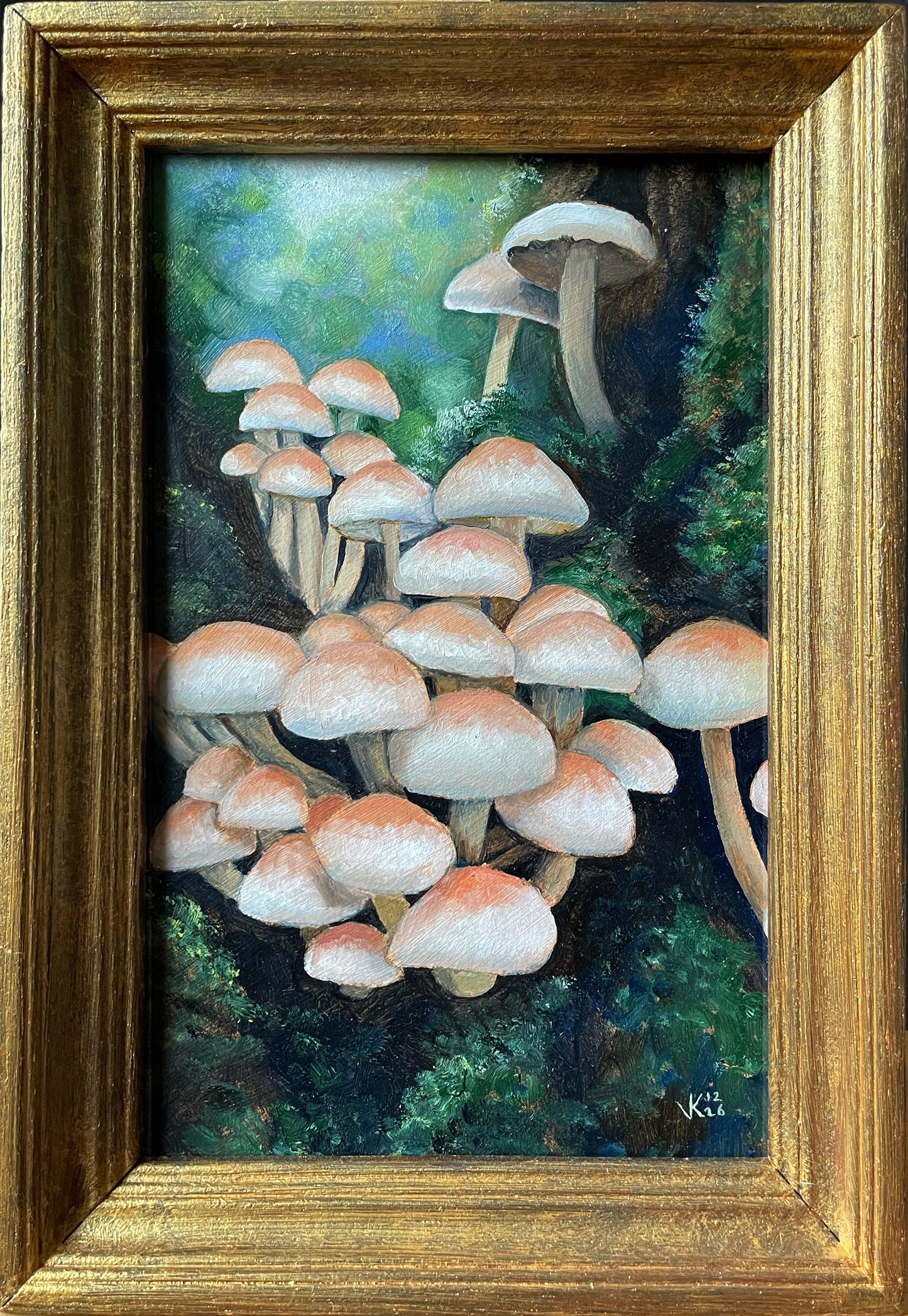 Schilderij Gewone zwavelkop - 12