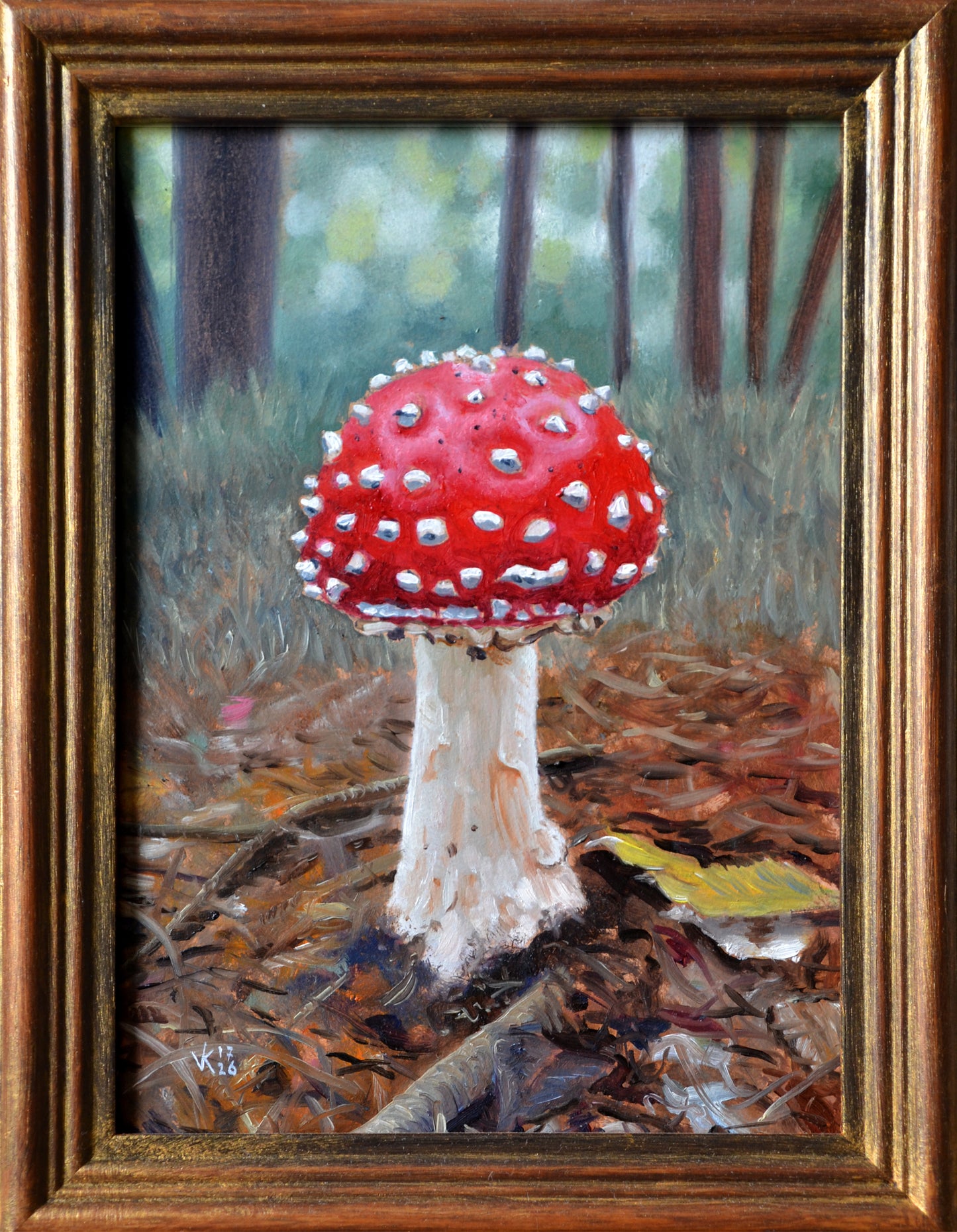 Schilderij Vliegenzwam - 17