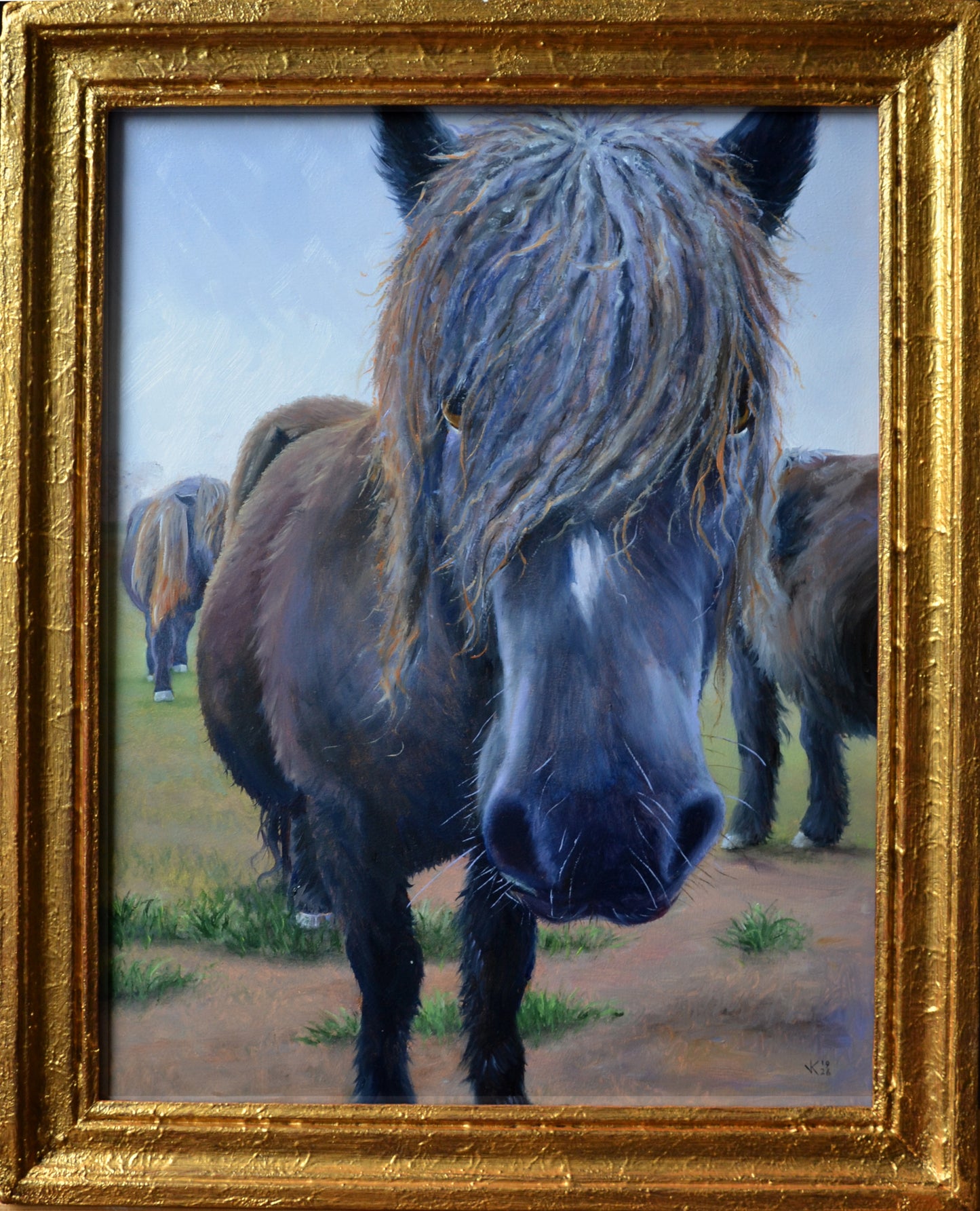 Schilderij Shetlandpaarden - 19