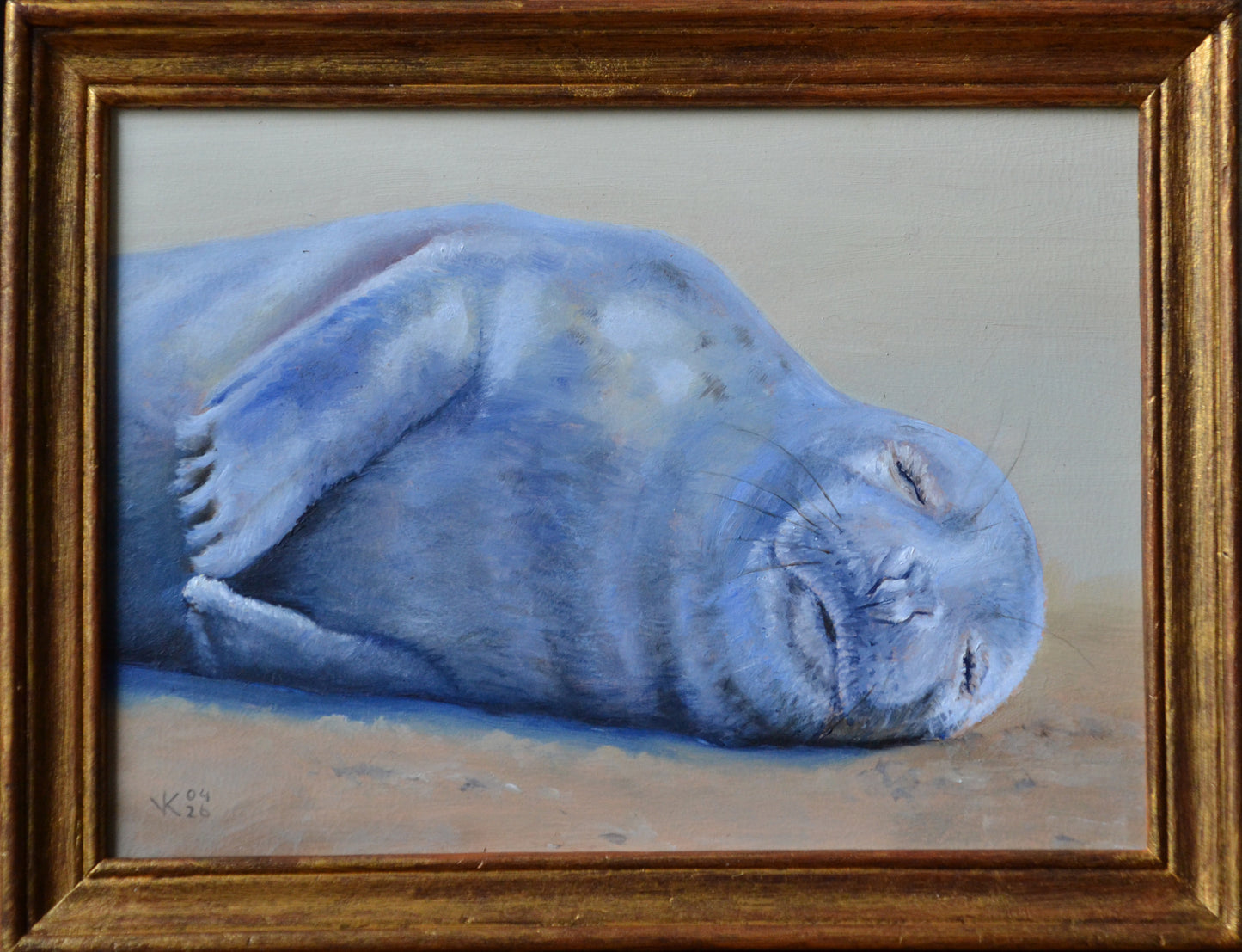 Schilderij Zeehond - 04