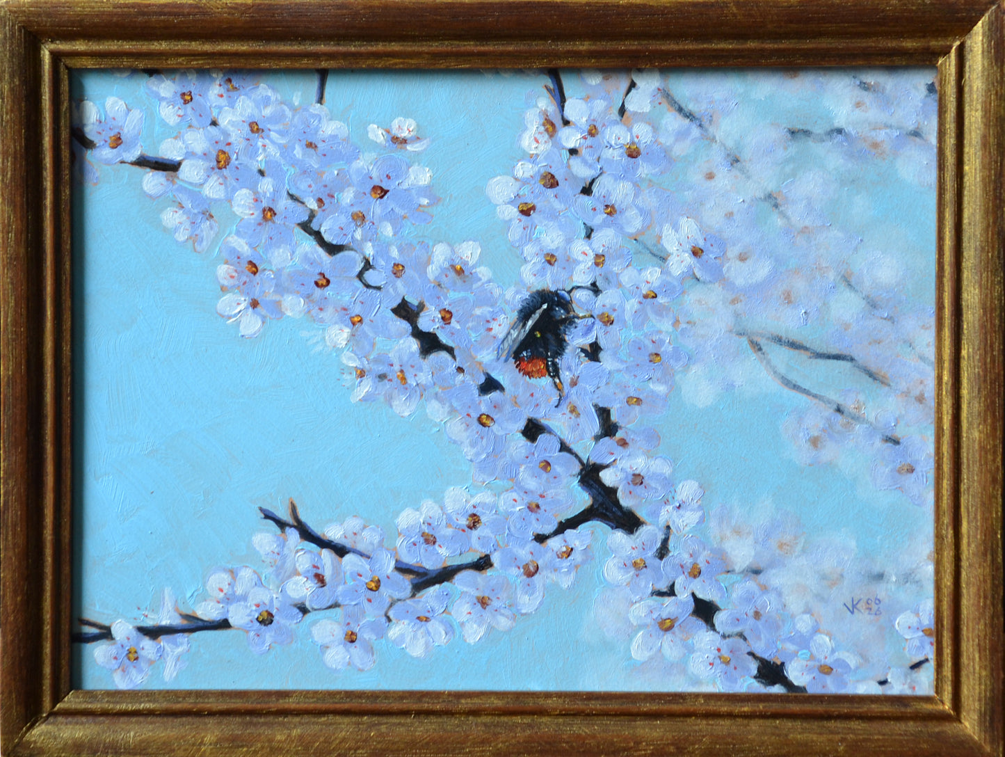 Schilderij Steenhommel - 06
