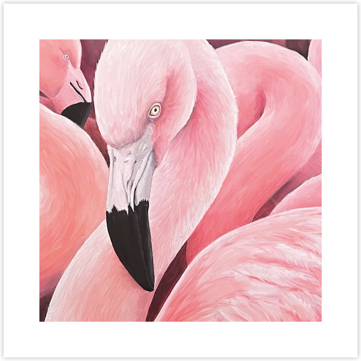 Artcard Flamingo