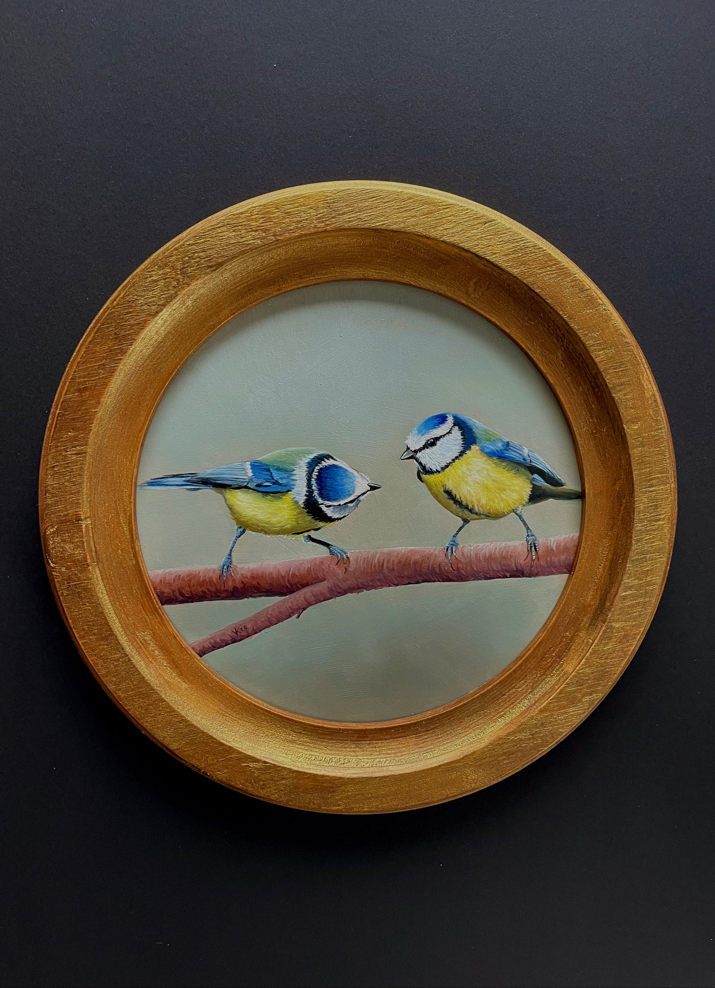 Schilderij Pimpelmees L