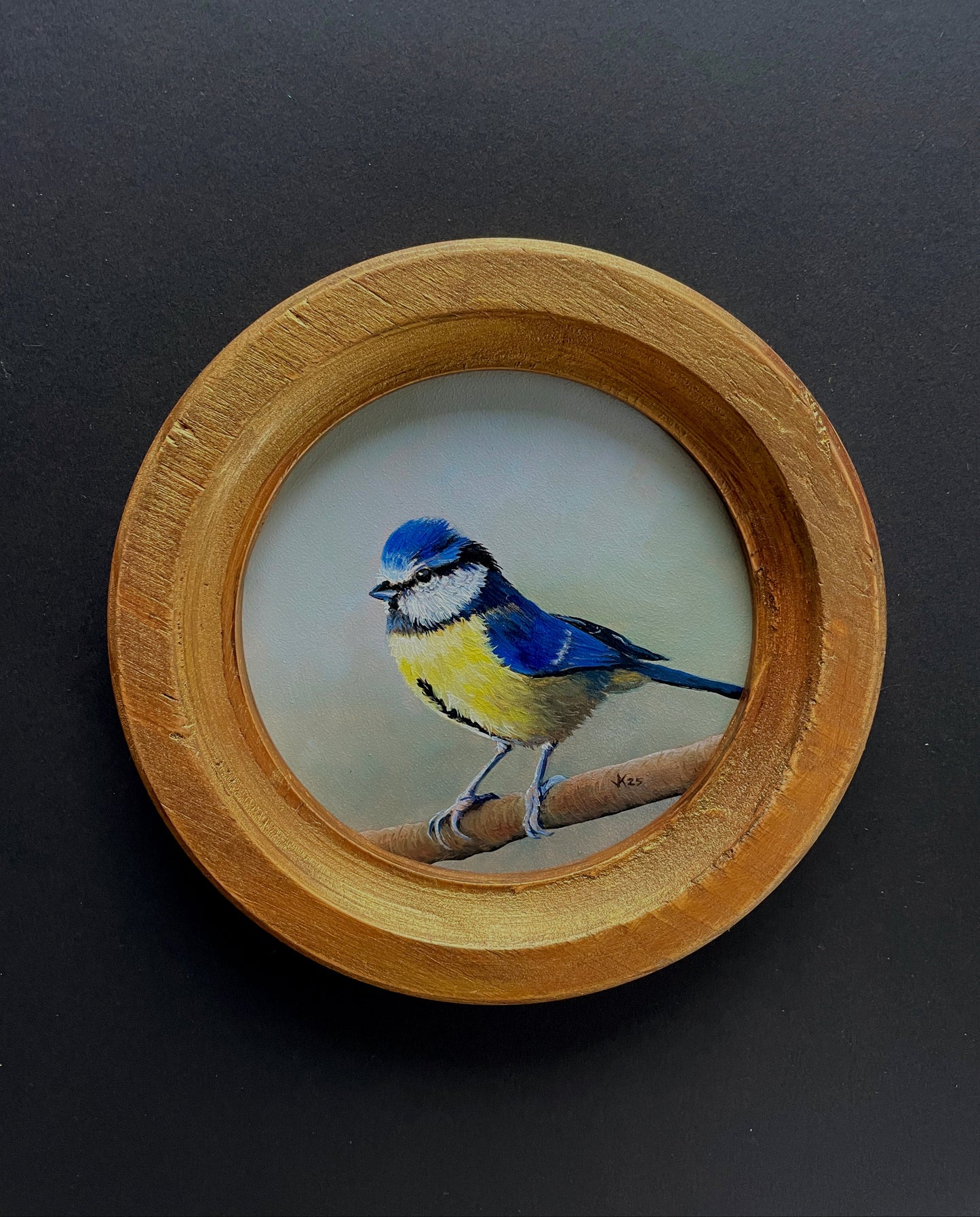 Schilderij Pimpelmees M