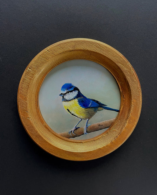 Schilderij Pimpelmees M