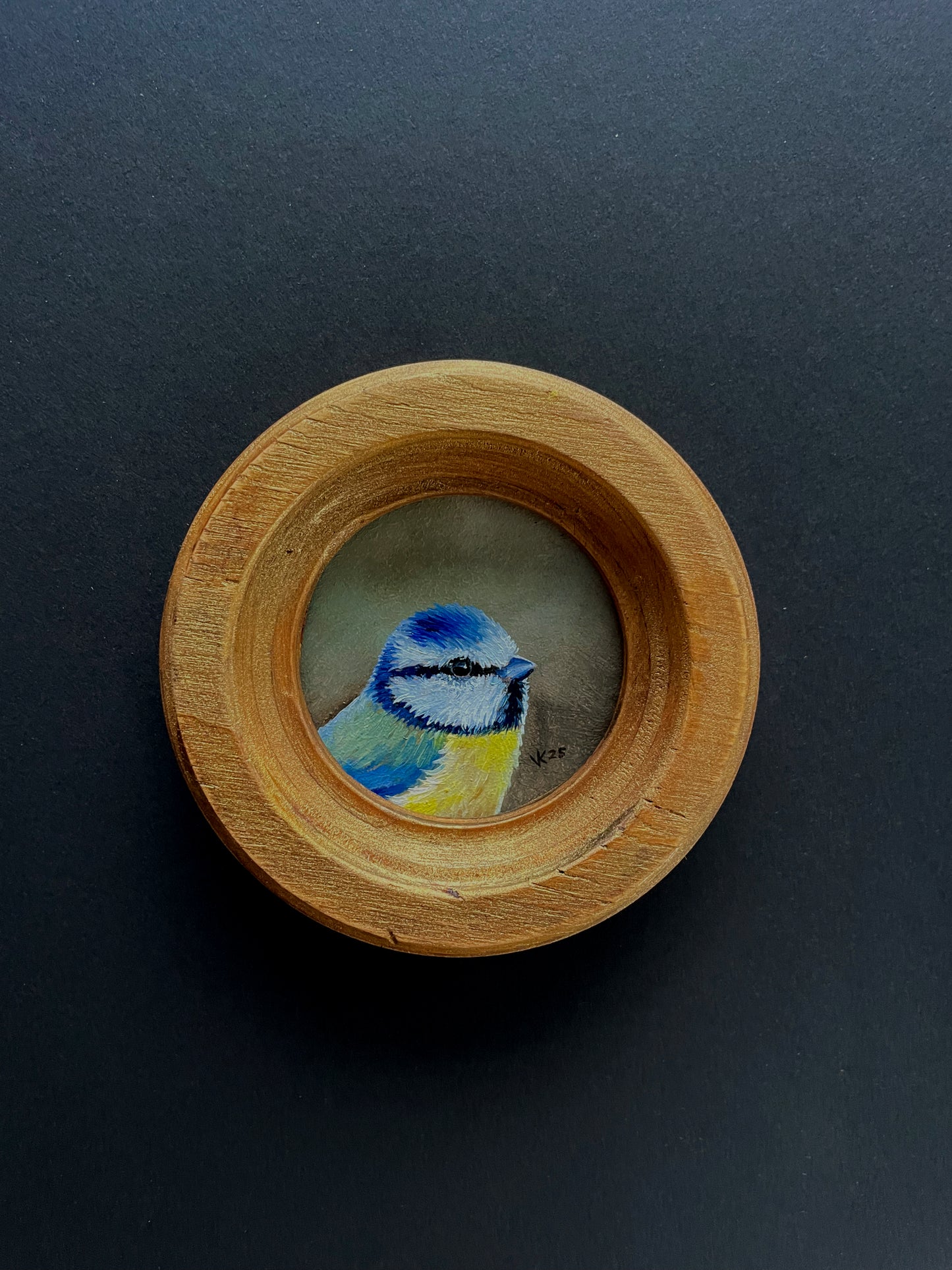 Schilderij Pimpelmees S