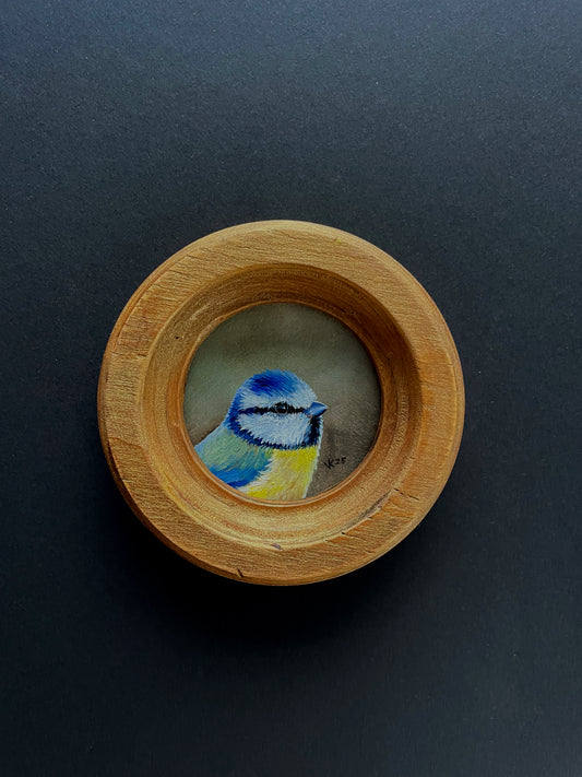 Schilderij Pimpelmees S