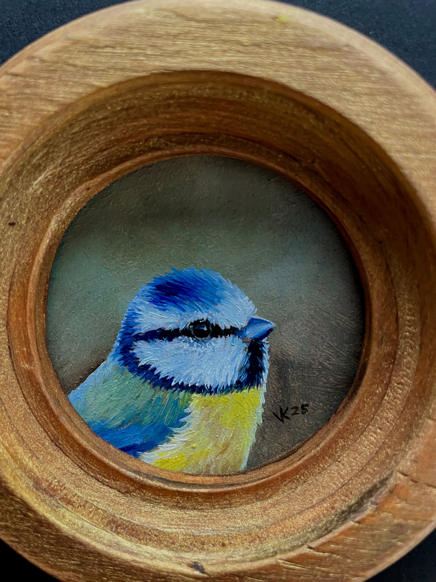 Schilderij Pimpelmees S