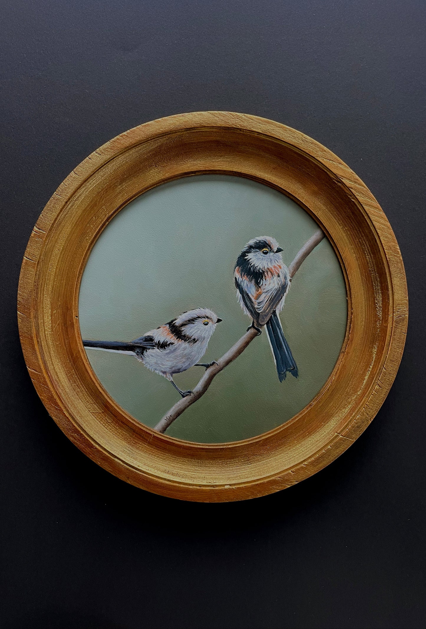 Schilderij Staartmees L