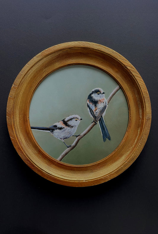 Schilderij Staartmees L