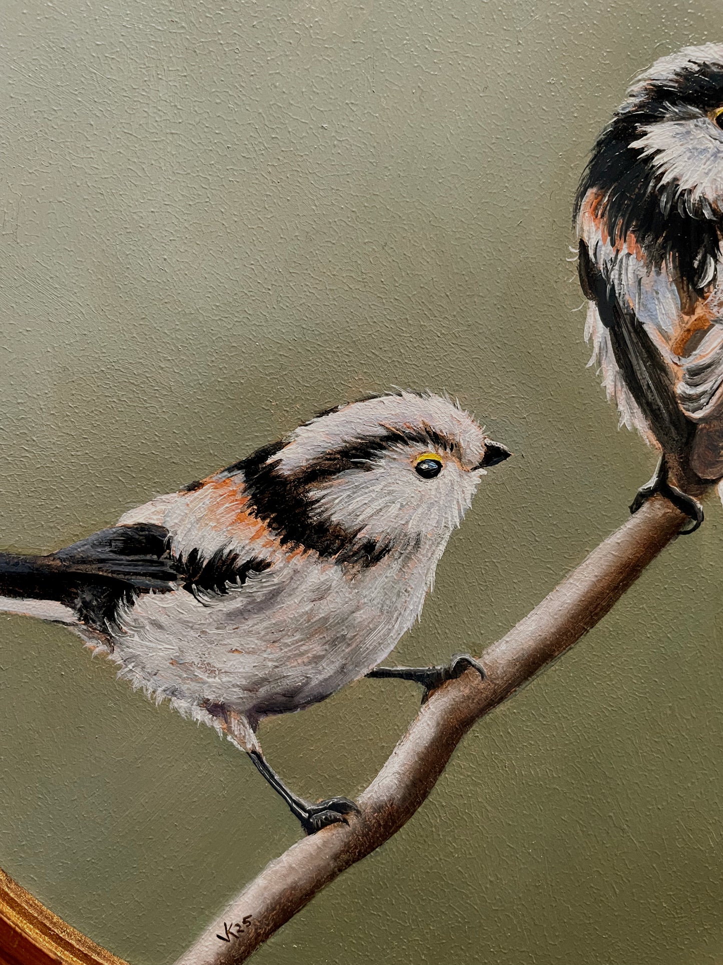 Schilderij Staartmees L