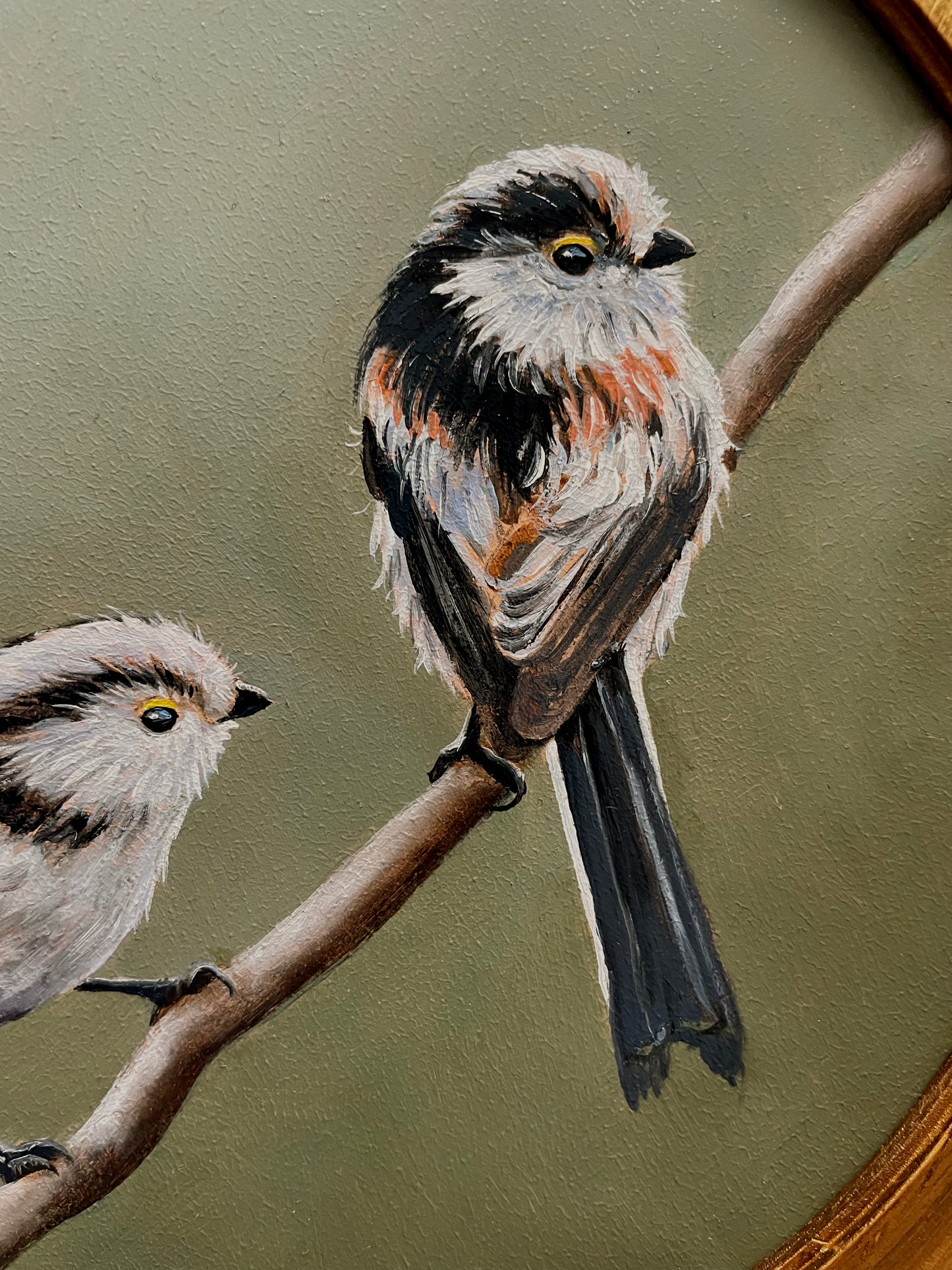 Schilderij Staartmees L