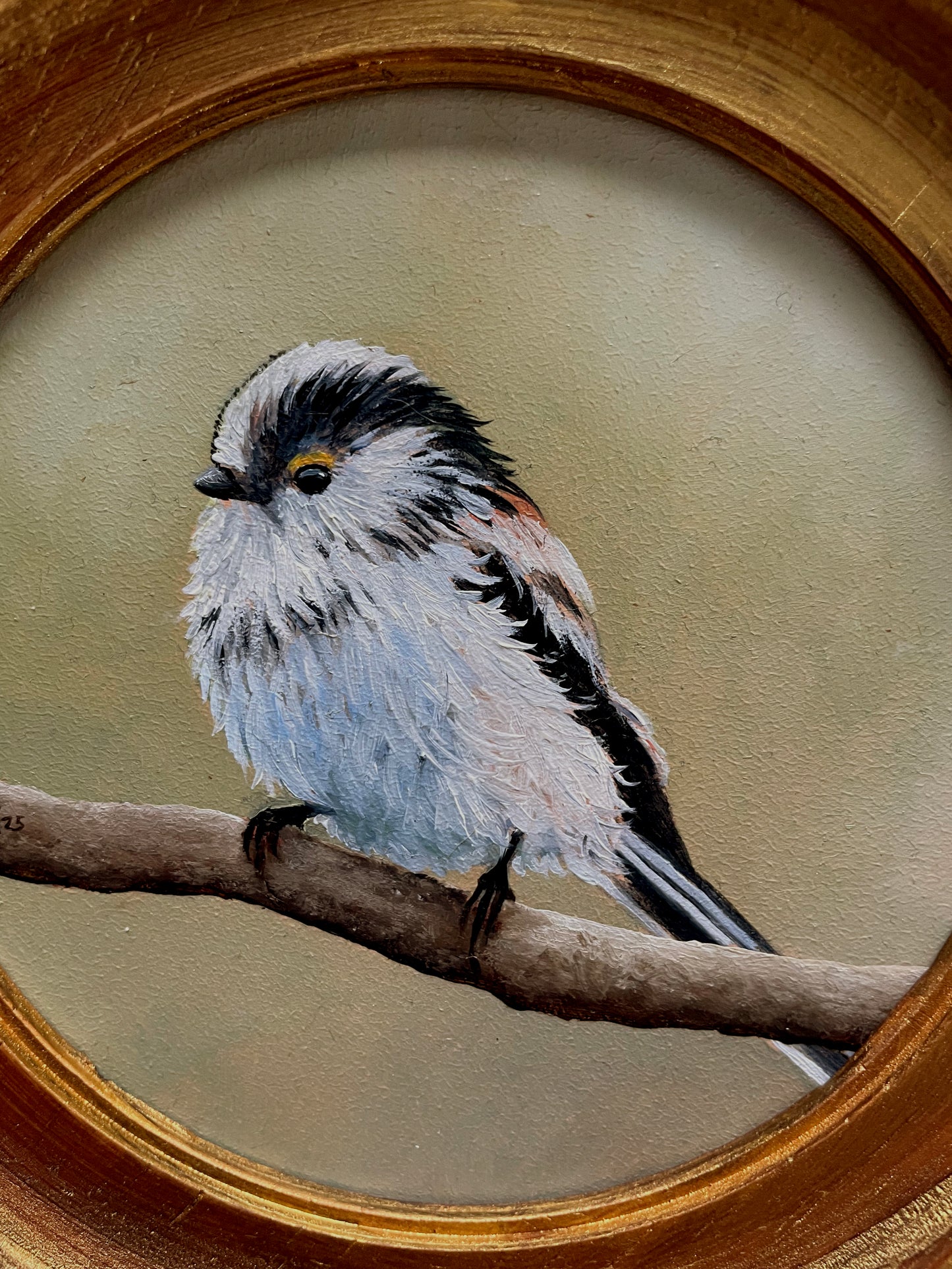 Schilderij Staartmees M