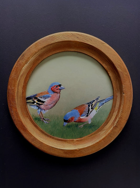 Schilderij Vink L