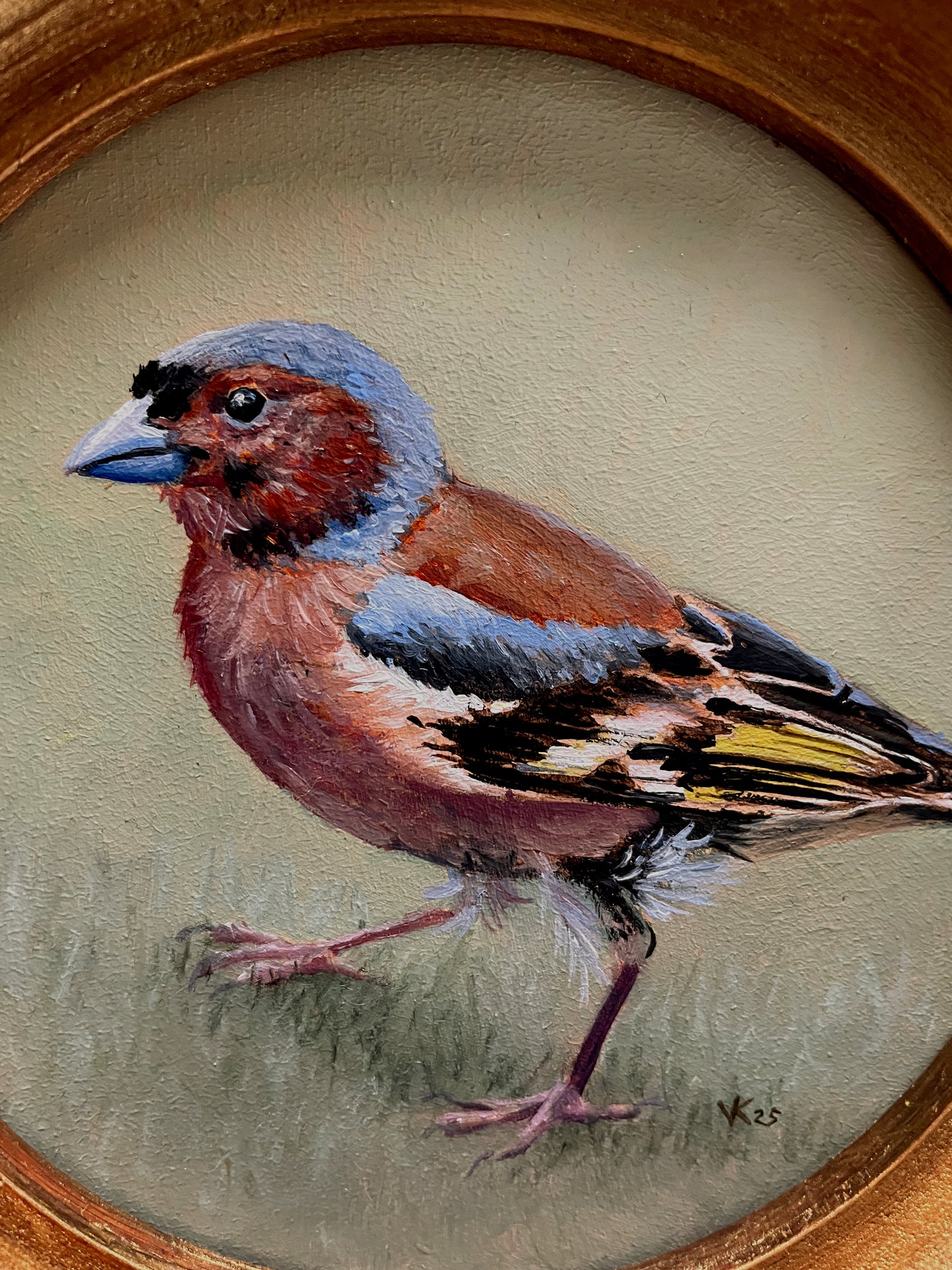 Schilderij Vink M