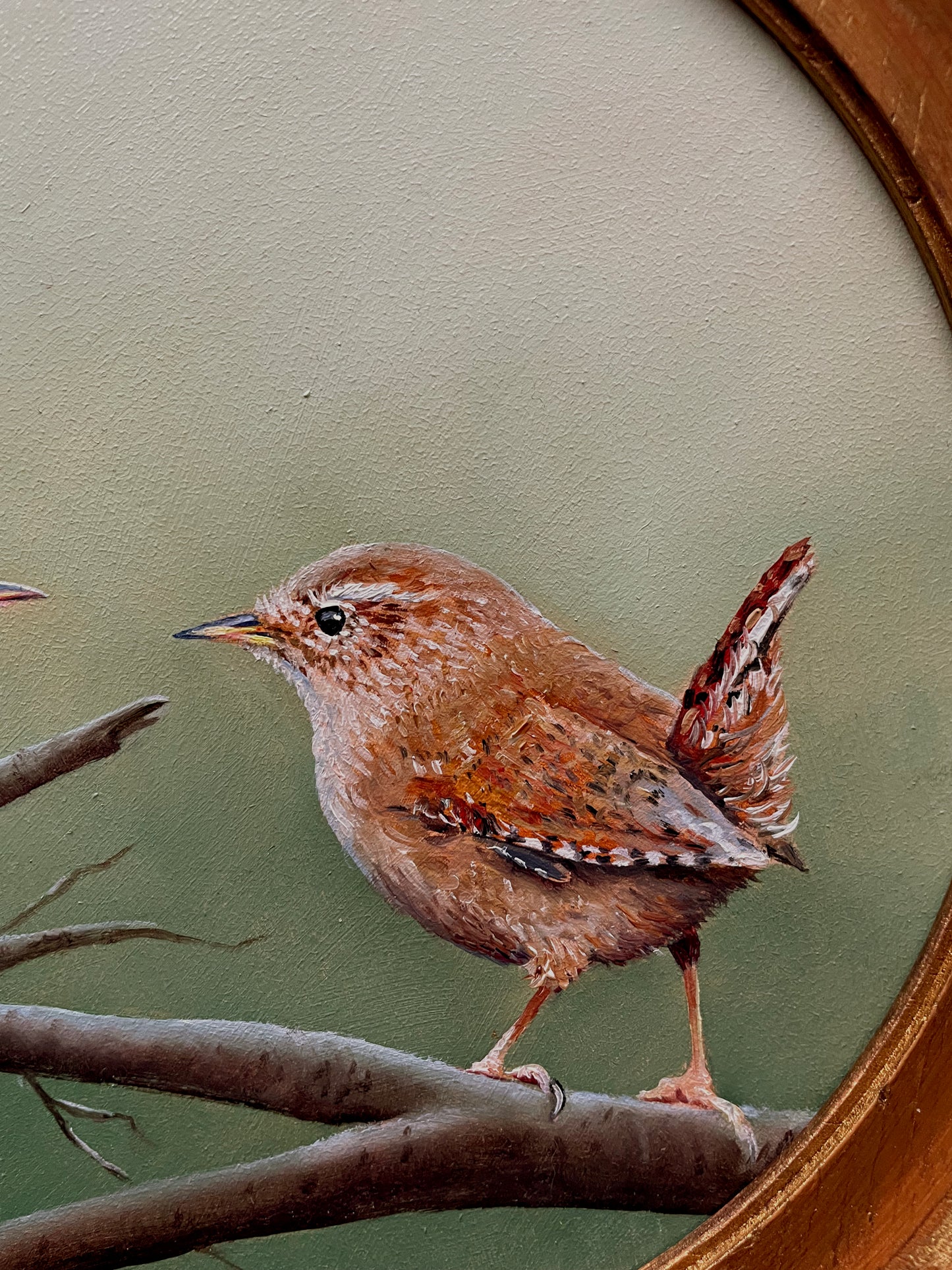 Schilderij Winterkoning L