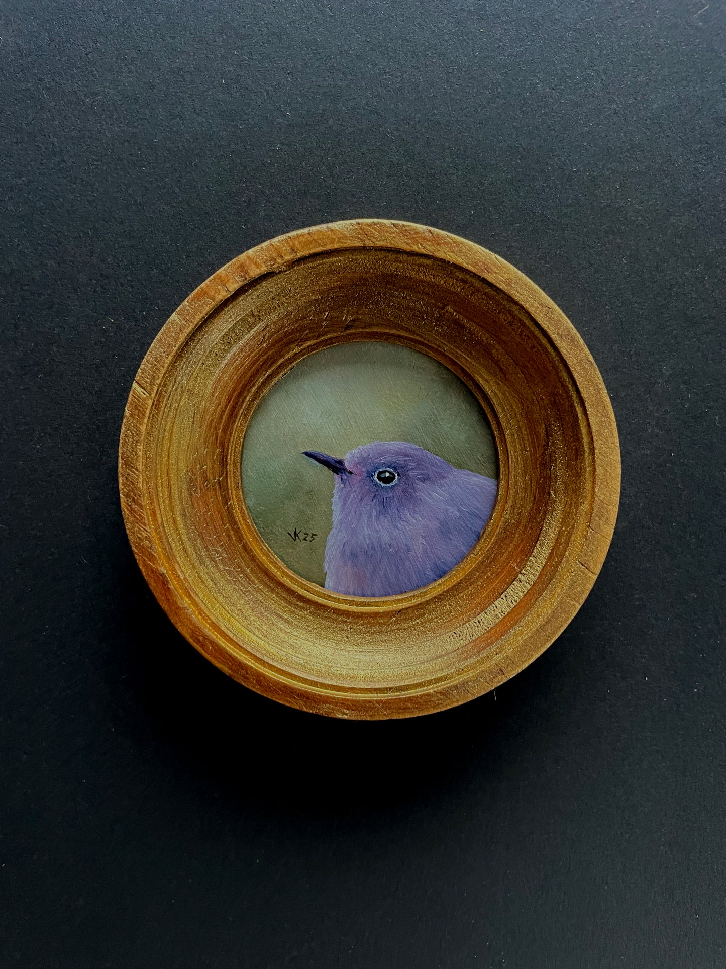 Schilderij Zwarte roodstaart S