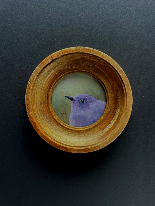 Schilderij Zwarte roodstaart S